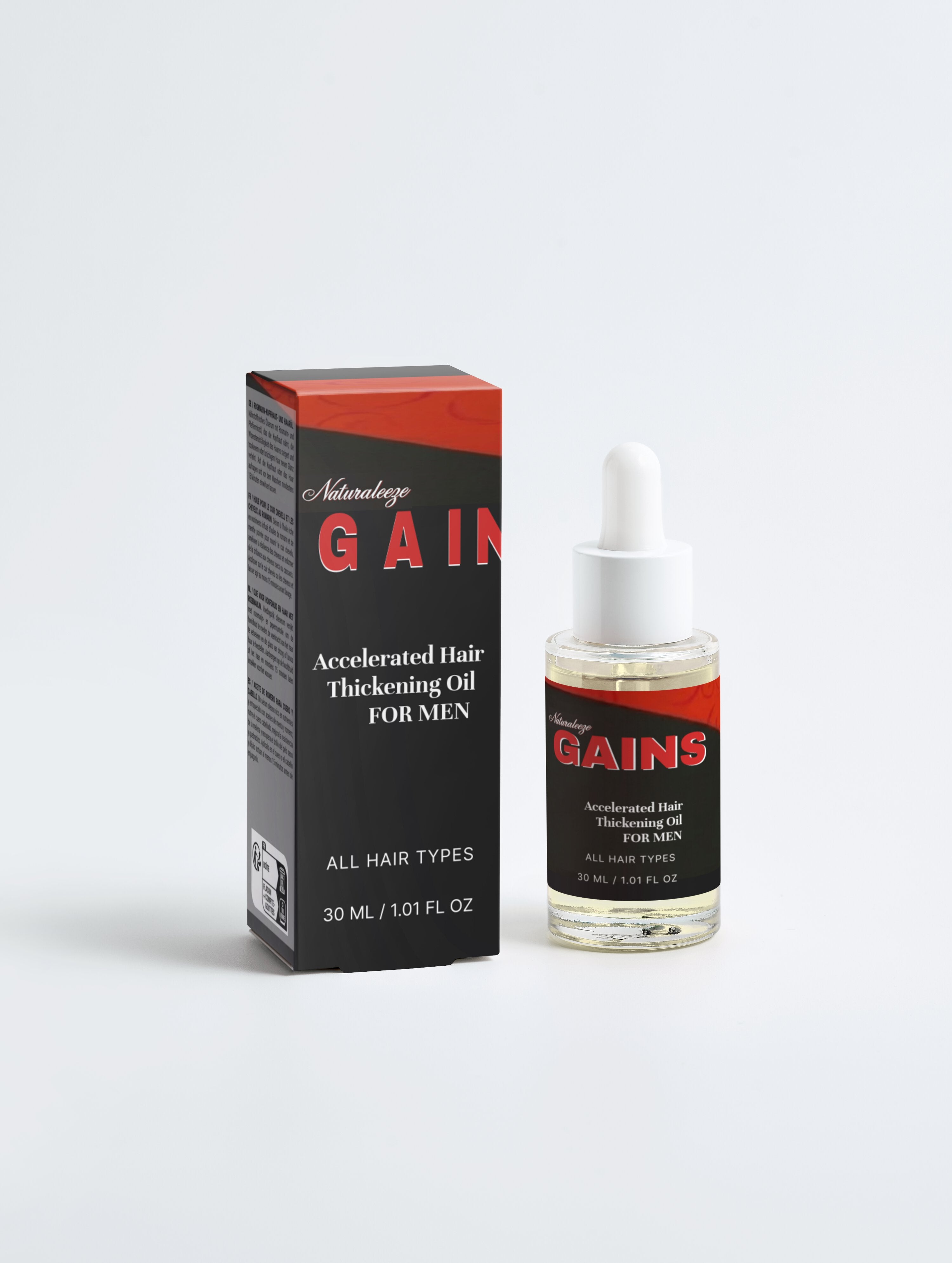 GAINS Accelerated Growth Oil for Men