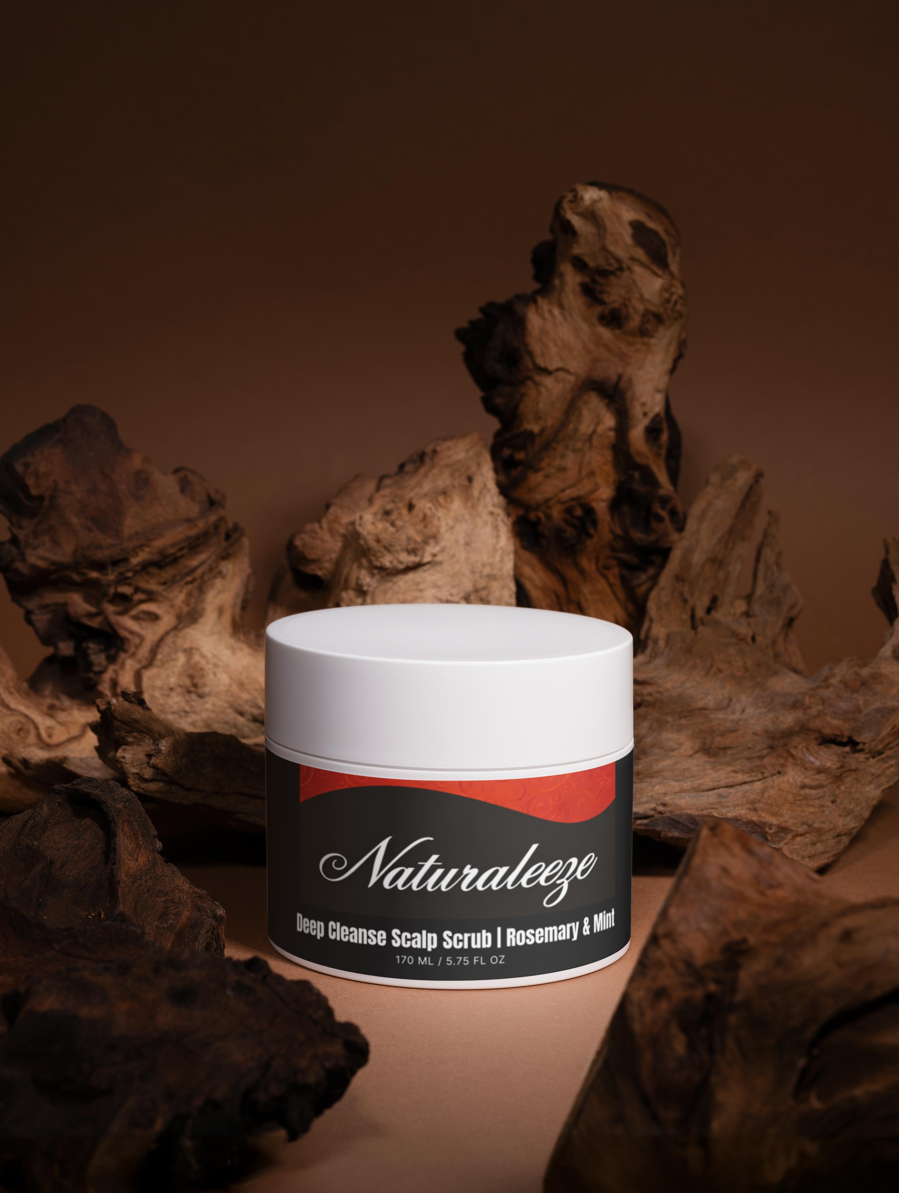 Deep Cleanse Scalp Scrub, Rosemary & Mint