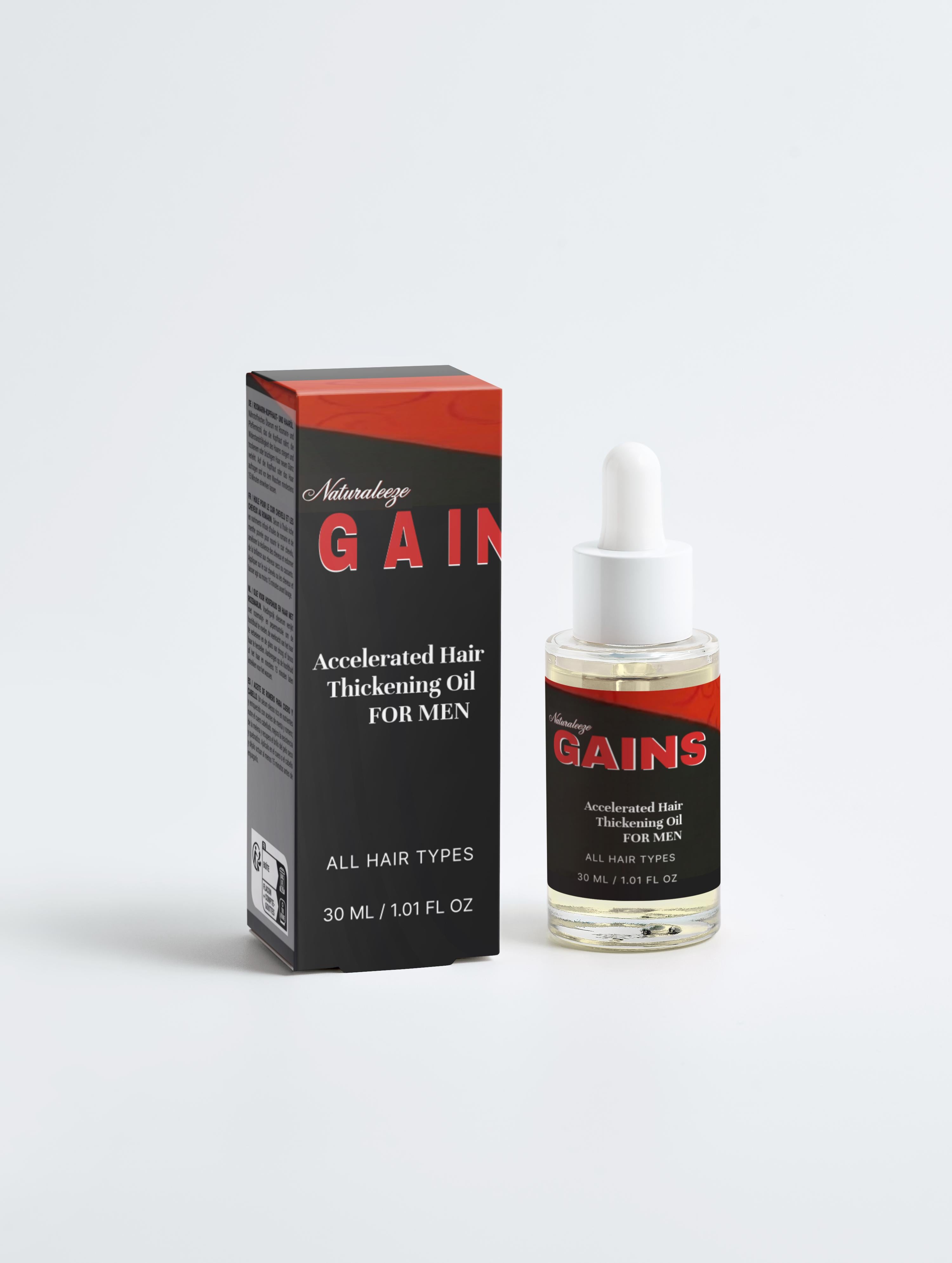 GAINS Accelerated Growth Oil for Men