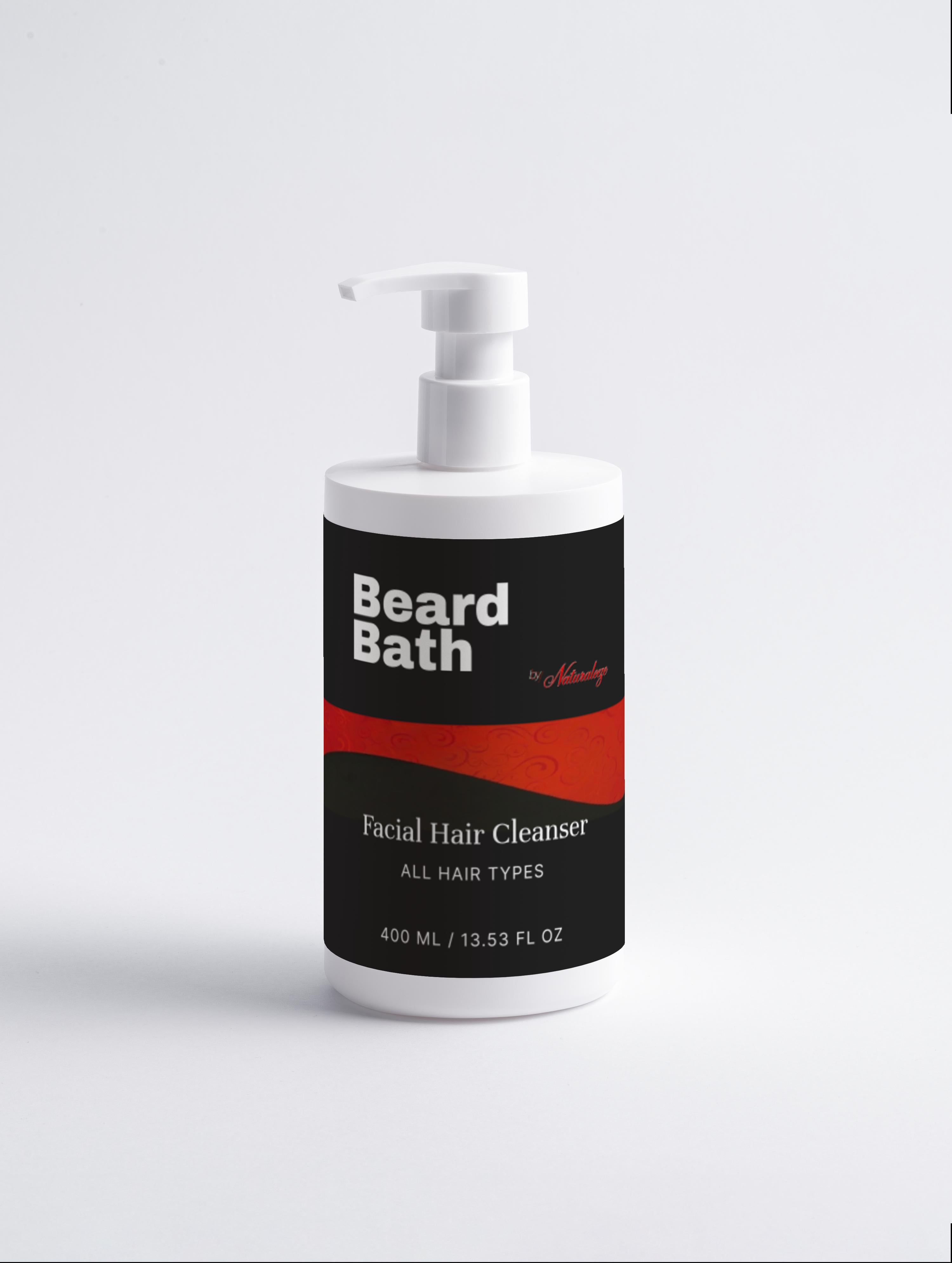 Beard Bath Shampoo for Sensitive Facial and Scalp Hair